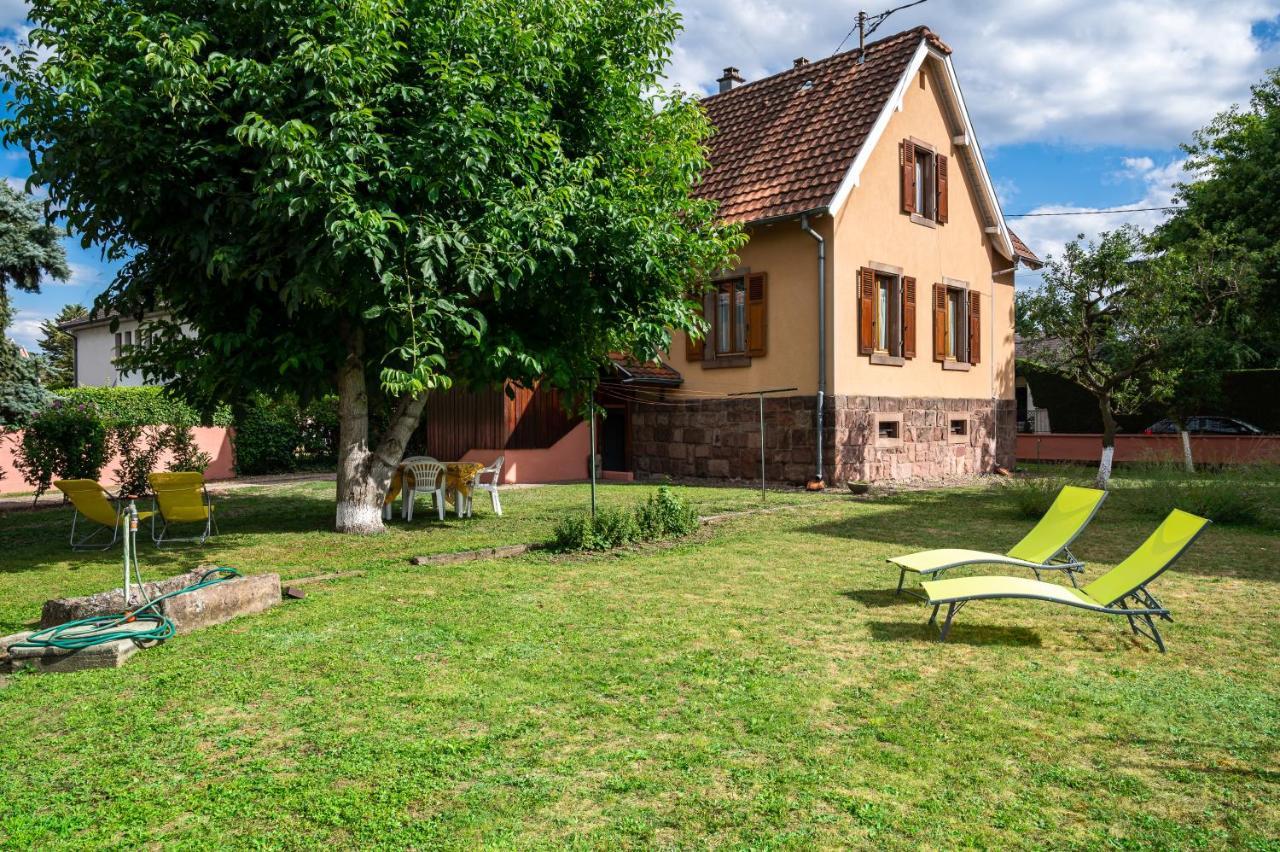 La Maison De Vacances De Colmar Et Son Jardin Villa Exterior foto